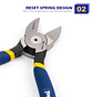 Diagonal Cutting Pliers 5/6 Inch Wire Stripping Tool - thumbnail 5