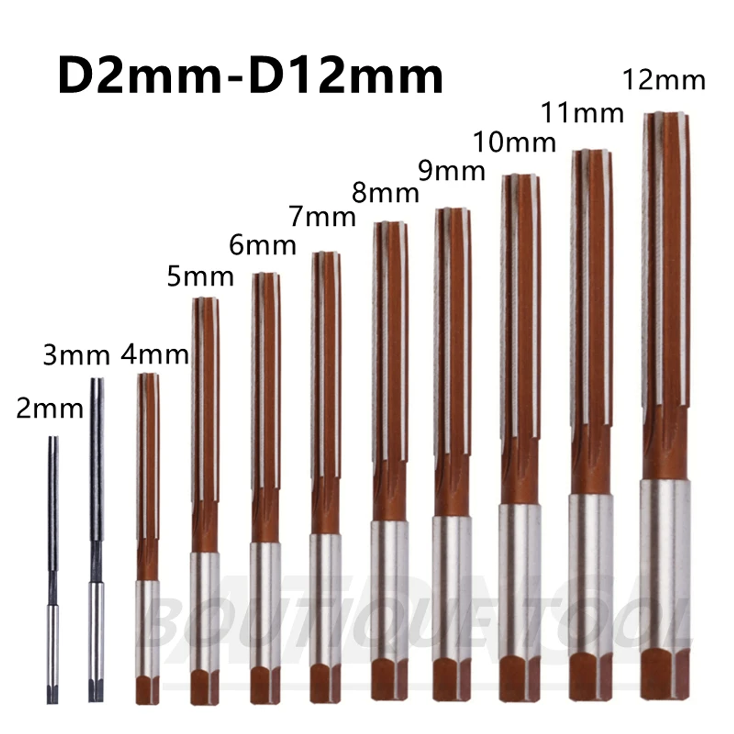 H8 Precision Hand Reamer Set for Metal Expansion and CNC 5