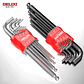High-Strength Allen Key Set Universal Metric Hex Wrench Kit - thumbnail 1