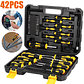 42-Piece Magnetic Precision Screwdriver Set with Storage Case - thumbnail 1
