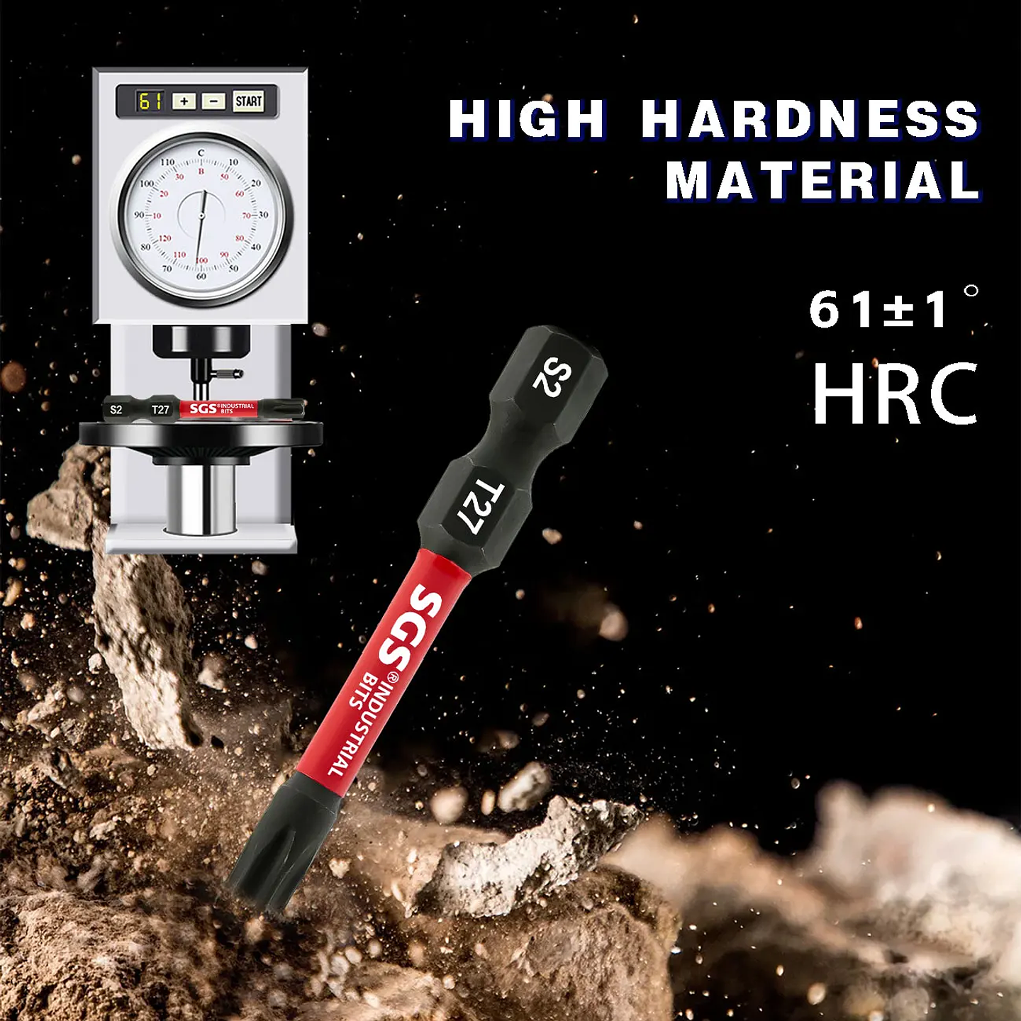 10-Piece Strong Magnetic Anti-Slip Torx Screwdriver Bit Set 5