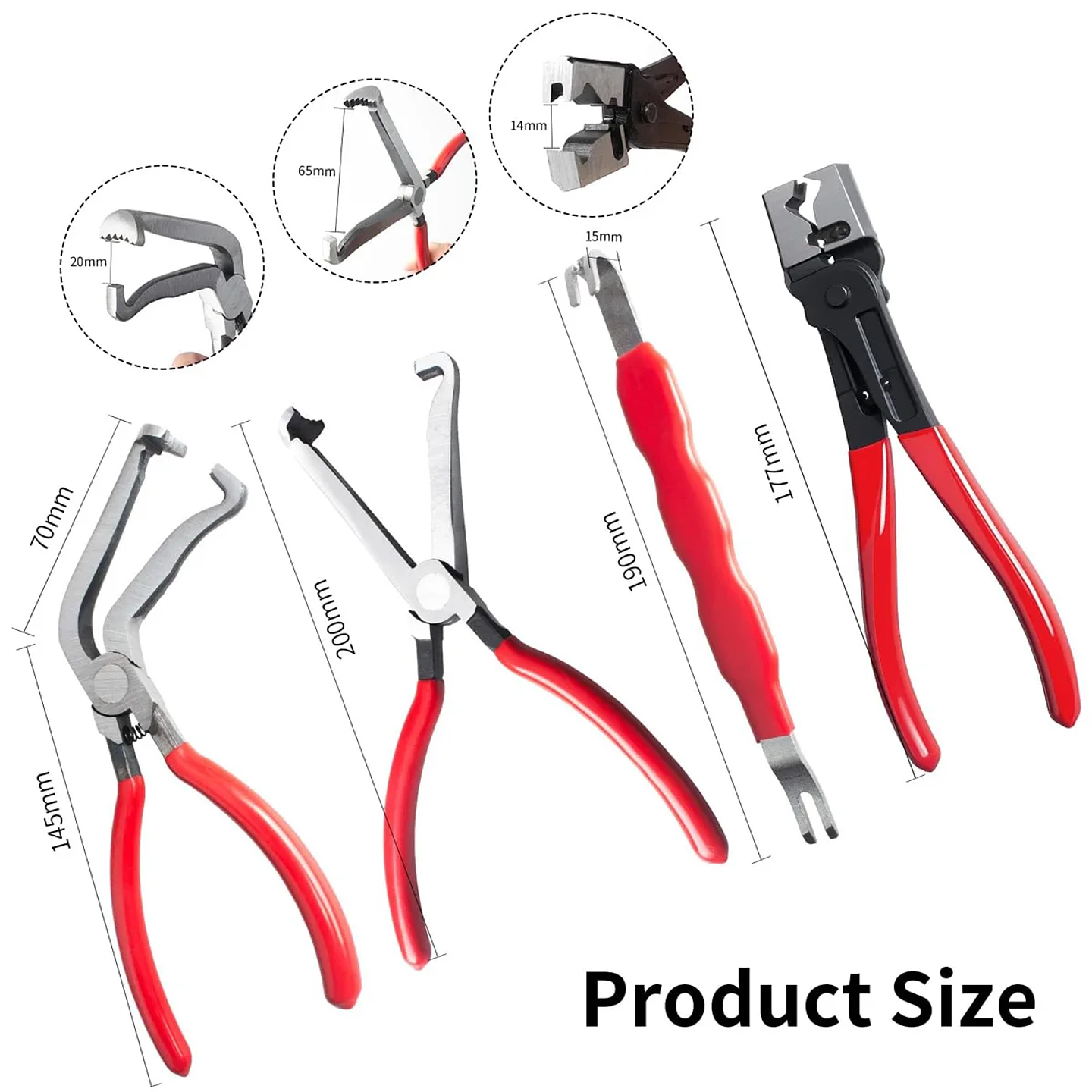 Multifunction Automotive Electrical Disconnect & Connector Pliers 2