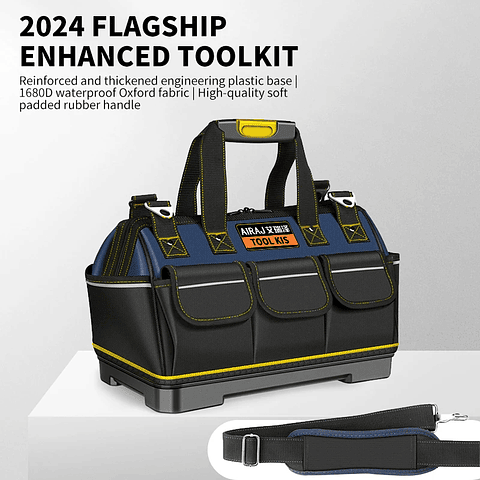 High Capacity 1680D Oxford Waterproof Electrician Tool Bag