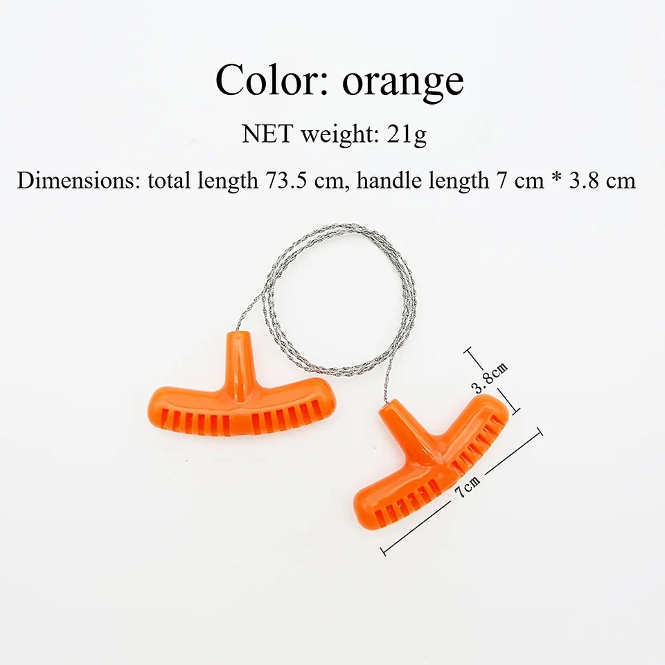 High-Quality Multi-Purpose Mini Pocket Stainless Steel Wire Saw 2
