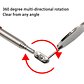 50mm Telescopic Bottom Inspection Mirror with 360° Rotation - thumbnail 7