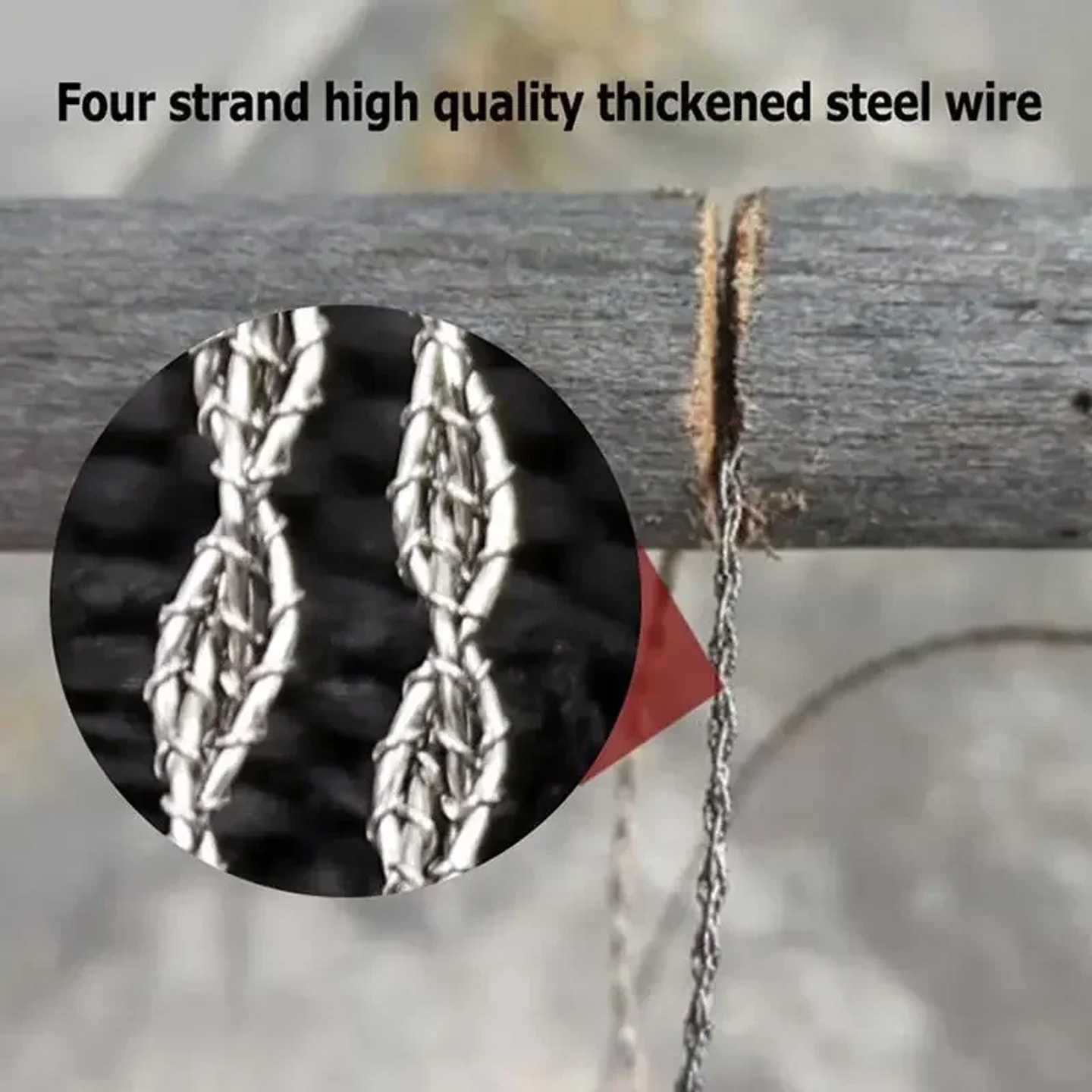 High-Quality Multi-Purpose Mini Pocket Stainless Steel Wire Saw 4