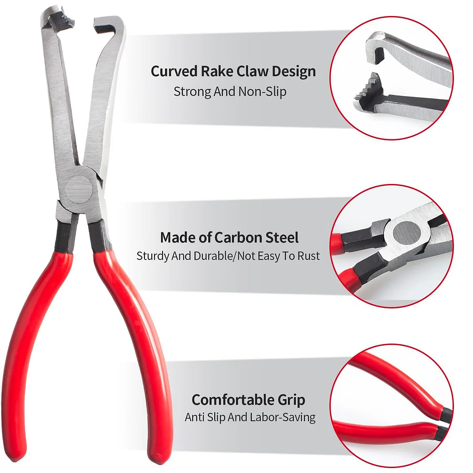Multifunction Automotive Electrical Disconnect & Connector Pliers 3
