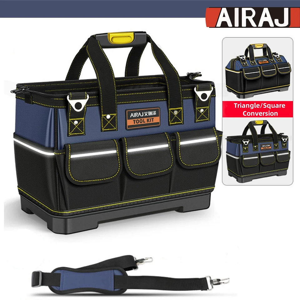 Professional Heavy Duty Electrician Tool Bag & Organizer 3