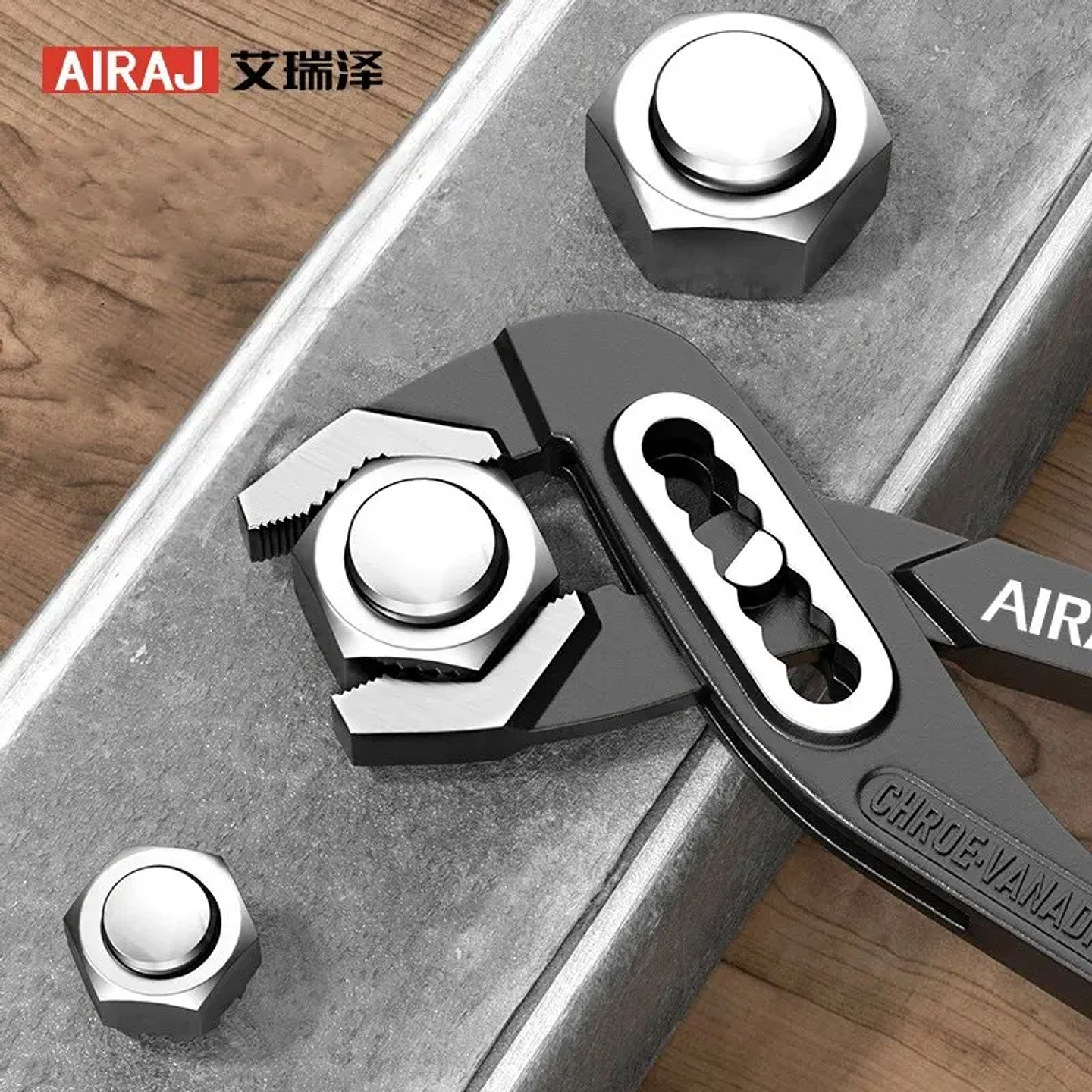 Industrial Grade Quick-Release Water Pump Pliers | 8