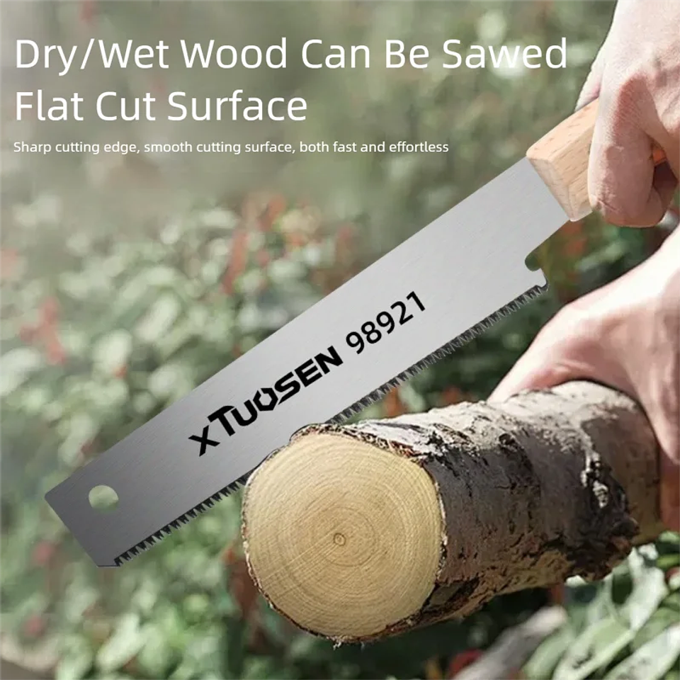 6-Inch Double-Sided Hand Saw for Precision Flush Cutting 5