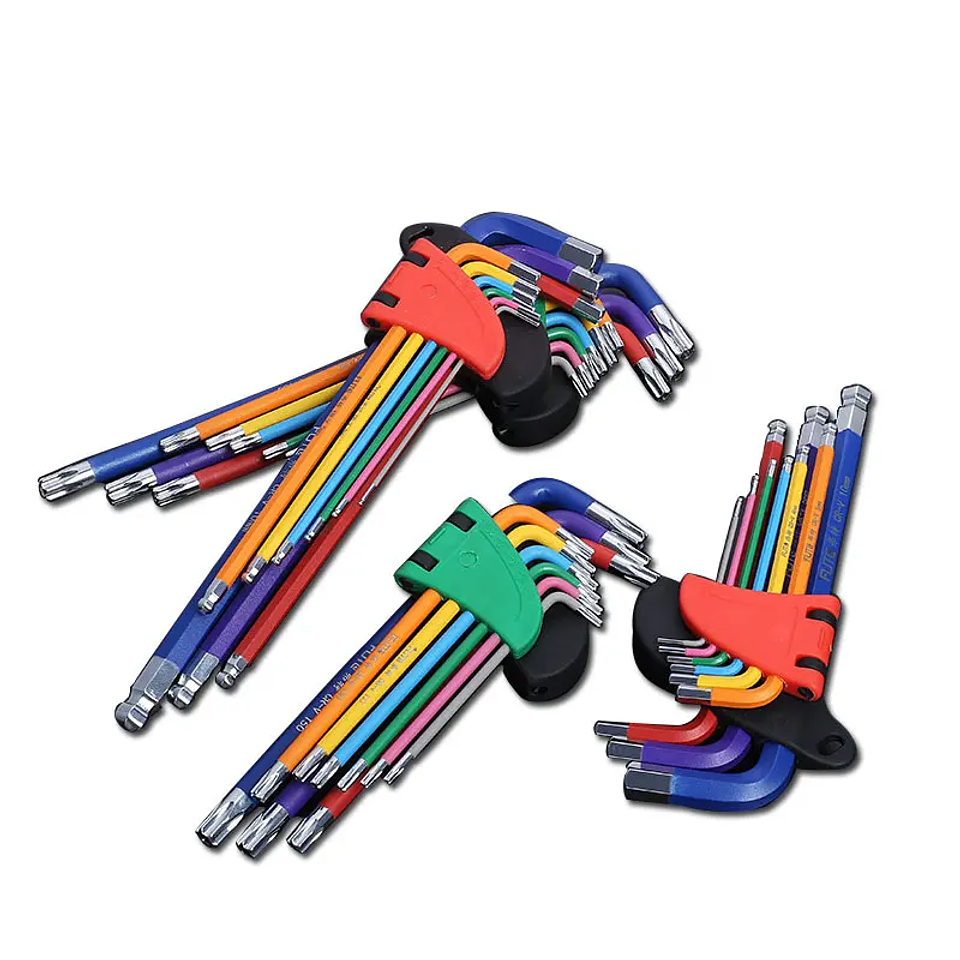 9-Piece Long Arm Allen Key Set | 1.5mm to 10mm Hex Key Kit 2