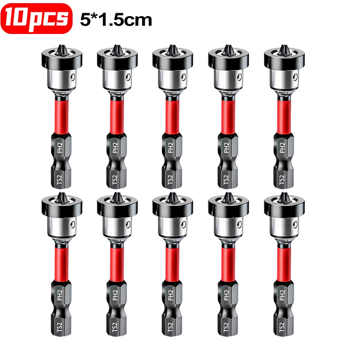 Magnetic Positioning Screwdriver Bits for Drywall & Plasterboard 9