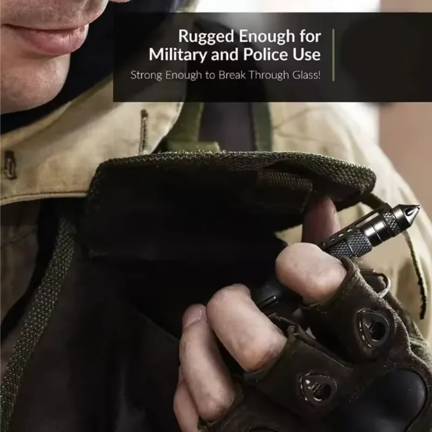 Tactical Self-Defense Pen with Tungsten Steel Glass Breaker 6