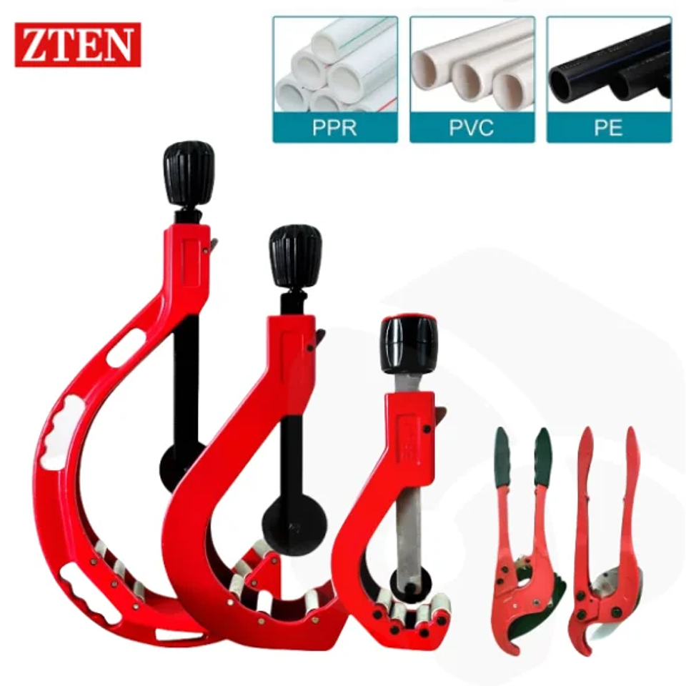 Dual-Purpose Alloy Steel PVC Pipe Cutter for PPR & PE Tubes 2