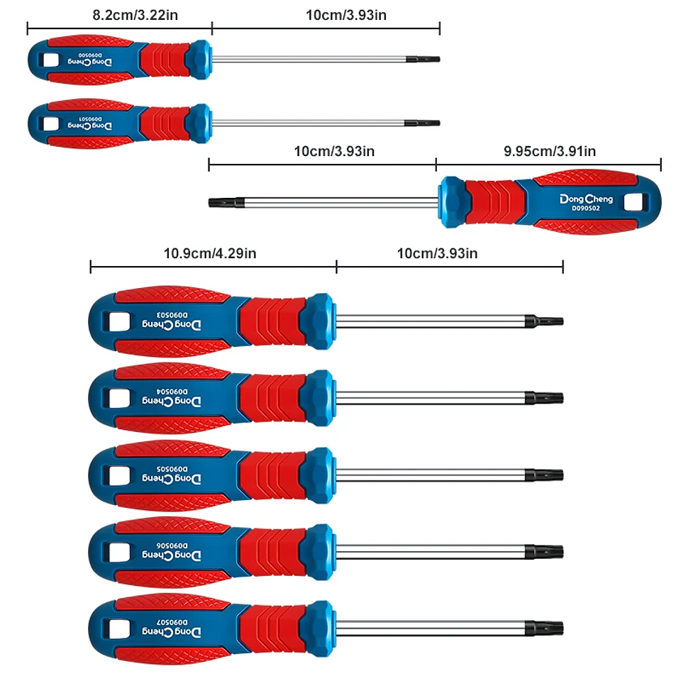 8-Piece Magnetic Torx Screwdriver Set with Anti-Rust CR-V Shank 2