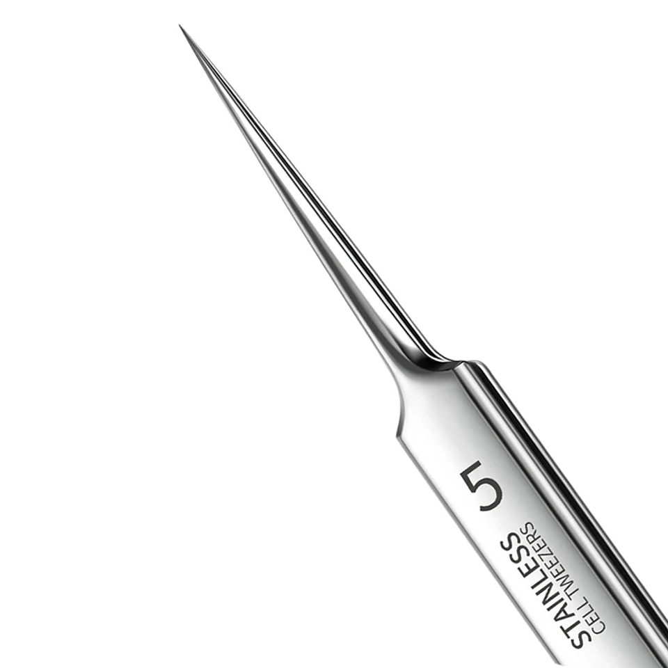 German Ultra-Fine No. 5 Cell Pimples & Blackhead Tweezers 1
