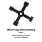 4-in-1 Universal Utility Key Wrench | Multifunctional Cabinet & Valve Tool - thumbnail 5