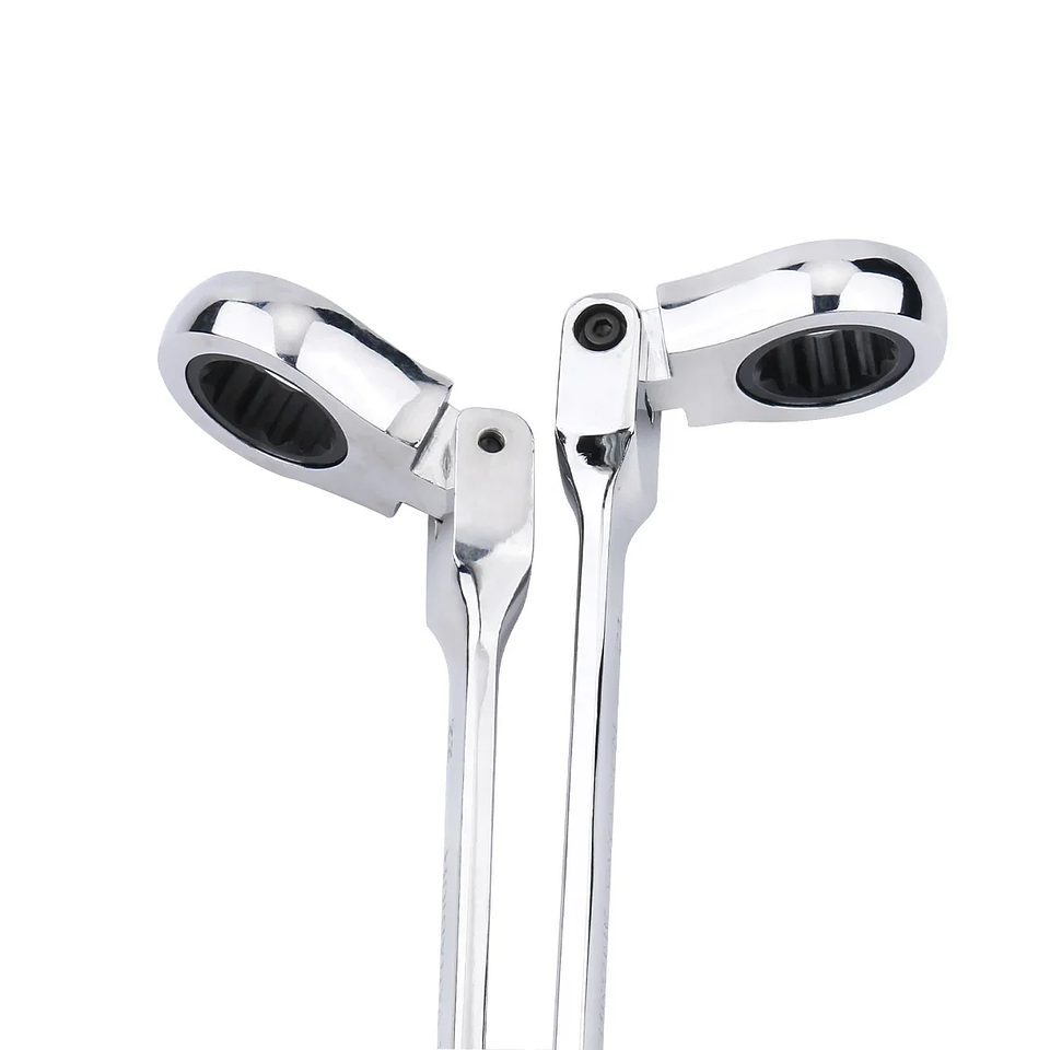 72-Tooth Flexible Head Ratchet Wrench | Professional Mirror Finish Spanner 4