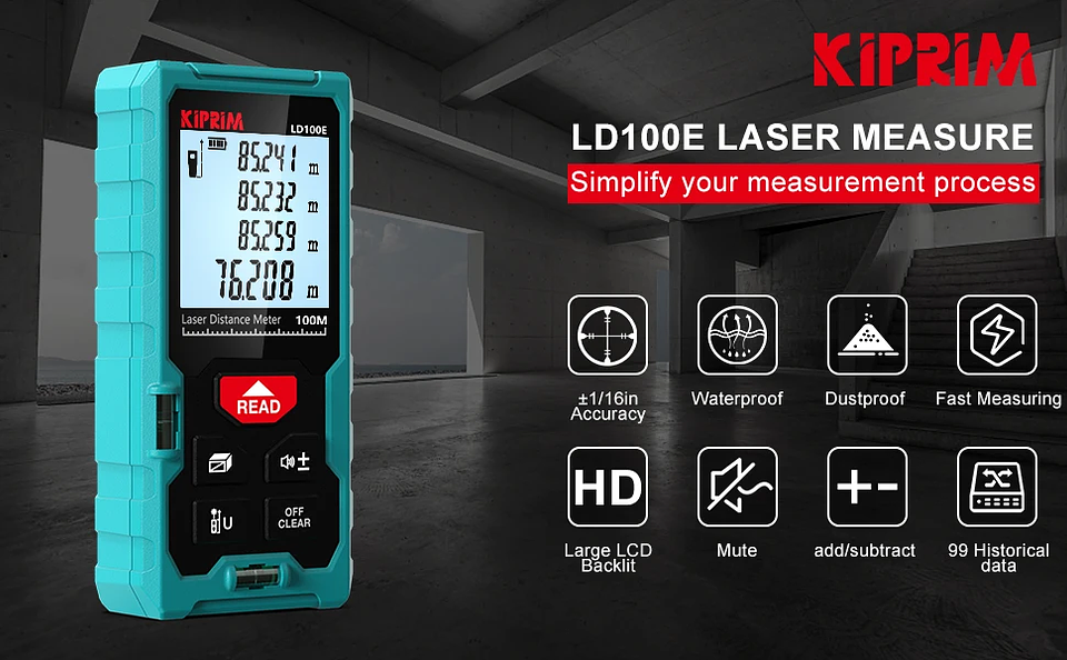 High-Accuracy Mini Laser Rangefinder | 50M 70M 100M Distance Meter 12