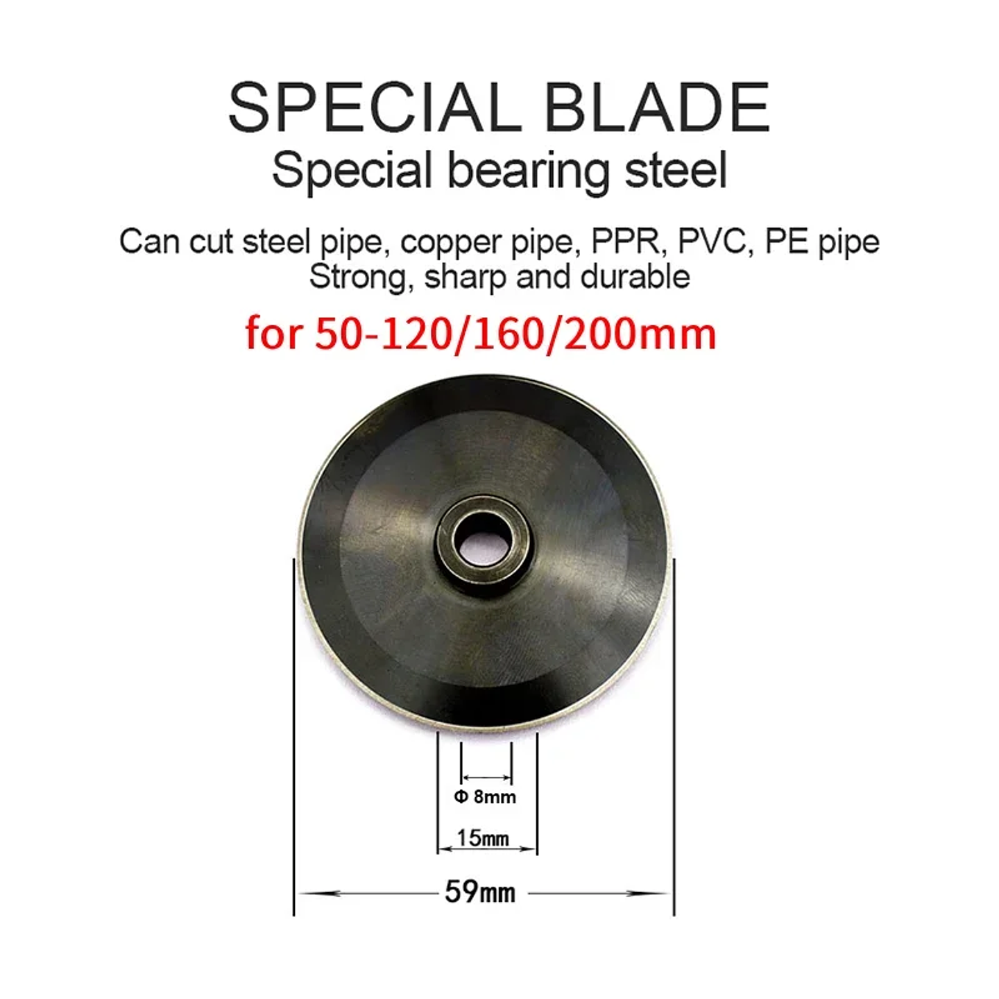 Dual-Purpose Alloy Steel PVC Pipe Cutter for PPR & PE Tubes 4