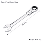 72-Tooth Flexible Head Ratchet Wrench | Professional Mirror Finish Spanner - thumbnail 6