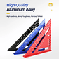 7-Inch Aluminium Alloy Triangle Ruler | Professional Woodworking Square Tool - thumbnail 4