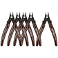 5Pcs Precision 170 Wire Cutters | Mini Diagonal Flush Nippers for Electronics - thumbnail 1