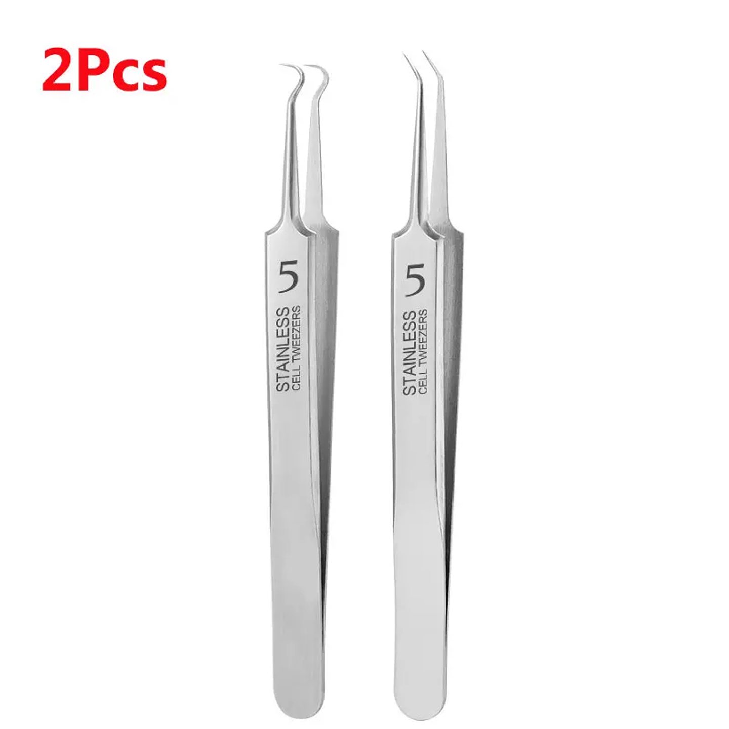 German Ultra-Fine No. 5 Cell Pimples & Blackhead Tweezers 9