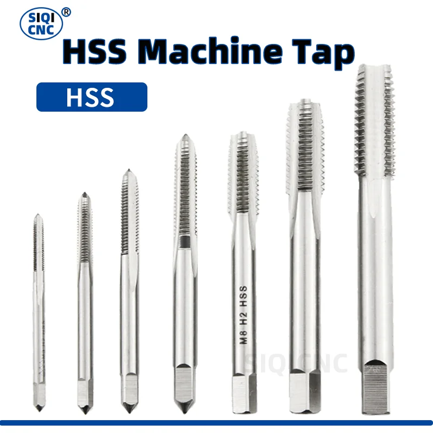 Right Hand Machine Plug Tap | High-Speed HSS Metric Screw Thread Tool 1