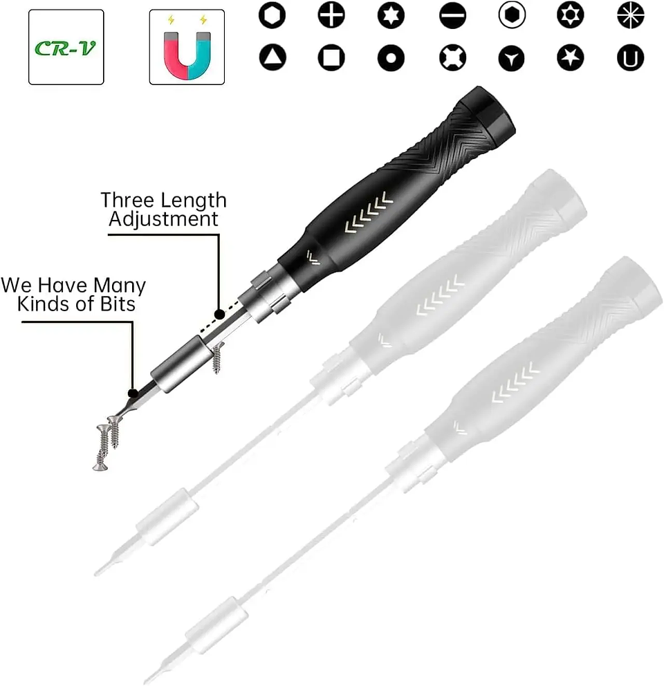 JM-8183 145-in-1 Precision Screwdriver Set | Professional Repair Kit 4