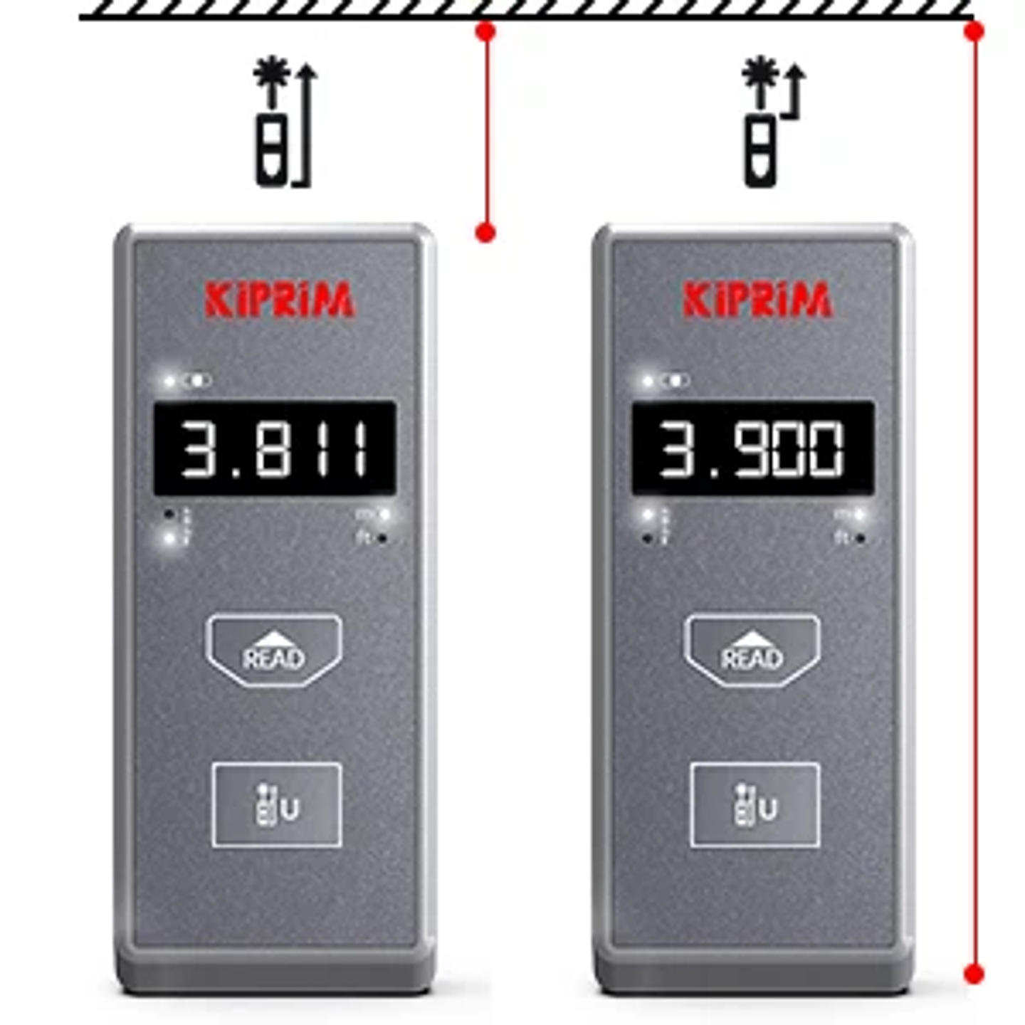 High-Accuracy Mini Laser Rangefinder | 50M 70M 100M Distance Meter 15