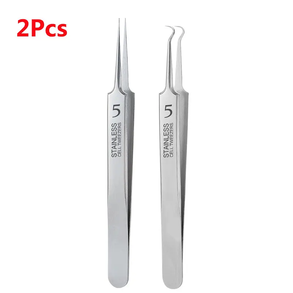 German Ultra-Fine No. 5 Cell Pimples & Blackhead Tweezers 11