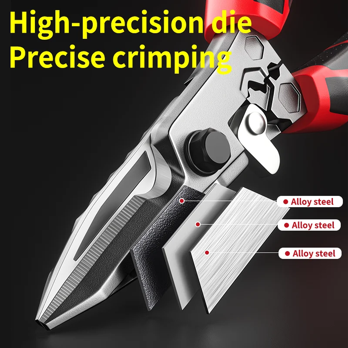 Multi-Functional Electrician Scissors | High-Performance Wire & Metal Cutting Tool 2
