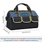 High Capacity 1680D Oxford Waterproof Electrician Tool Bag - thumbnail 10