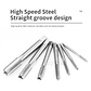 Right Hand Machine Plug Tap | High-Speed HSS Metric Screw Thread Tool - thumbnail 5