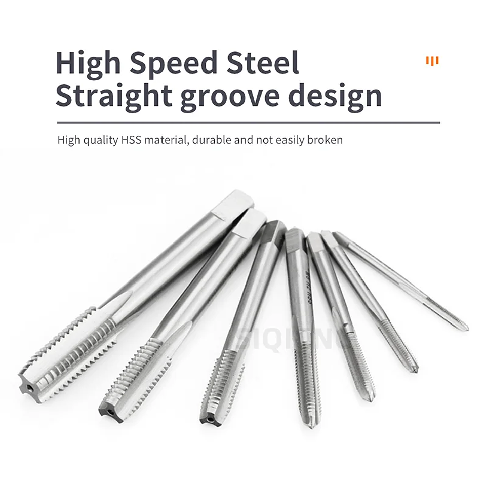Right Hand Machine Plug Tap | High-Speed HSS Metric Screw Thread Tool 5
