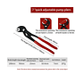 7-Inch & 5-Inch Mini Adjustable Crescent Wrench | High-Visibility Plumbing Pliers - thumbnail 12