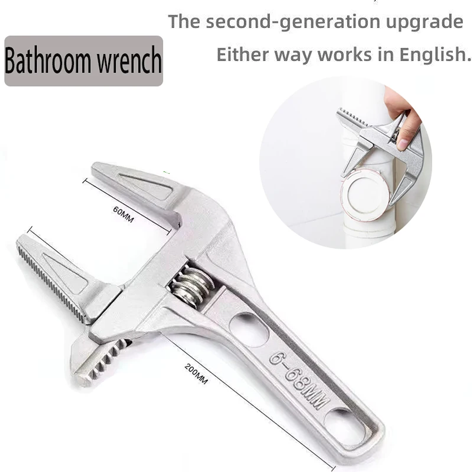 Quick-Release Water Pump Pliers | Adjustable V-Jaw Plumbing Wrench 10