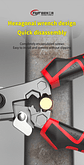 Multi-Functional Electrician Scissors | High-Performance Wire & Metal Cutting Tool - thumbnail 4