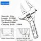 Large Opening Adjustable Sink & Bathroom Wrench | Universal Plumbing Spanner - thumbnail 9