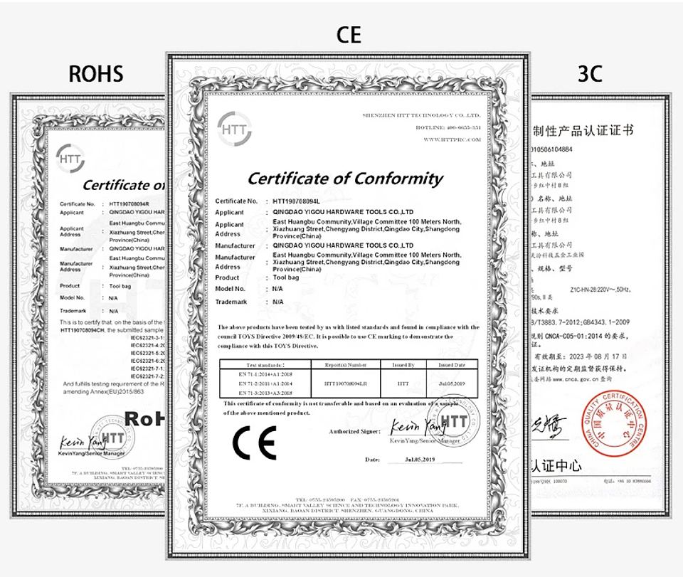 High Capacity 1680D Oxford Waterproof Electrician Tool Bag 14