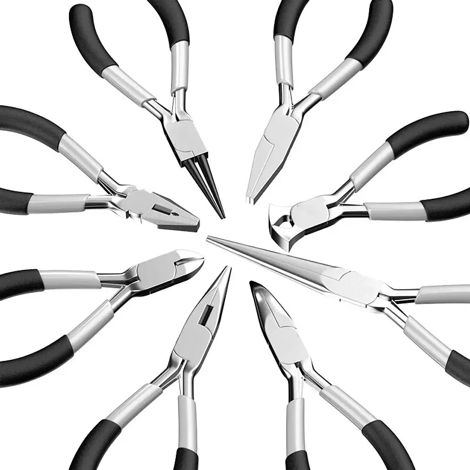 5-Inch Precision Jewelry Pliers | Mini Chrome Vanadium Multifunctional Hand Tools 2