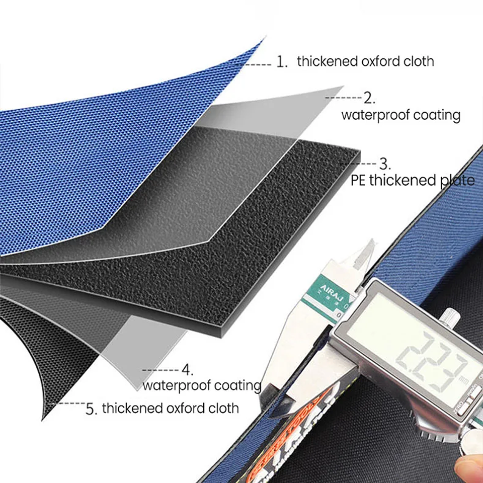 High Capacity 1680D Oxford Waterproof Electrician Tool Bag 16