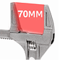 Large Opening Adjustable Sink & Bathroom Wrench | Universal Plumbing Spanner - thumbnail 15