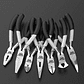 5-Inch Precision Jewelry Pliers | Mini Chrome Vanadium Multifunctional Hand Tools - thumbnail 4