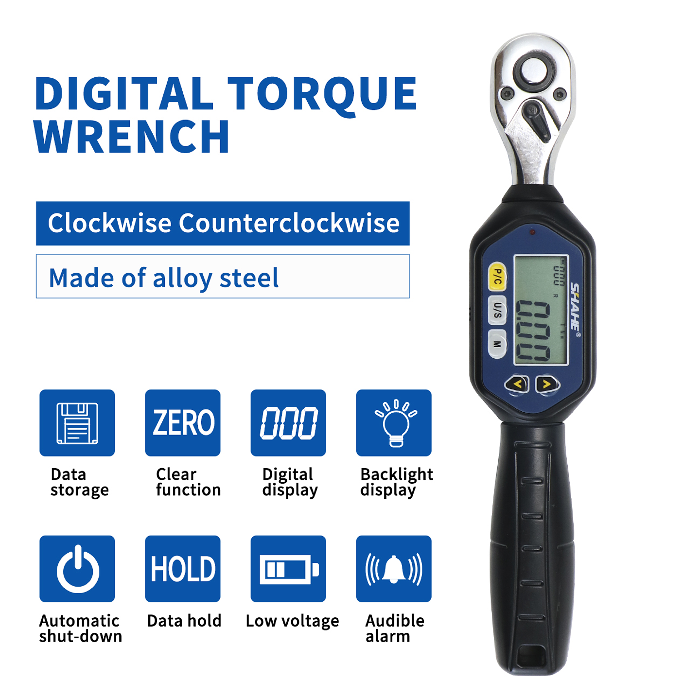 Shahe Mini Digital Torque Wrench | 1/4