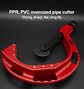 Dual-Purpose Alloy Steel PVC Pipe Cutter for PPR & PE Tubes - thumbnail 16