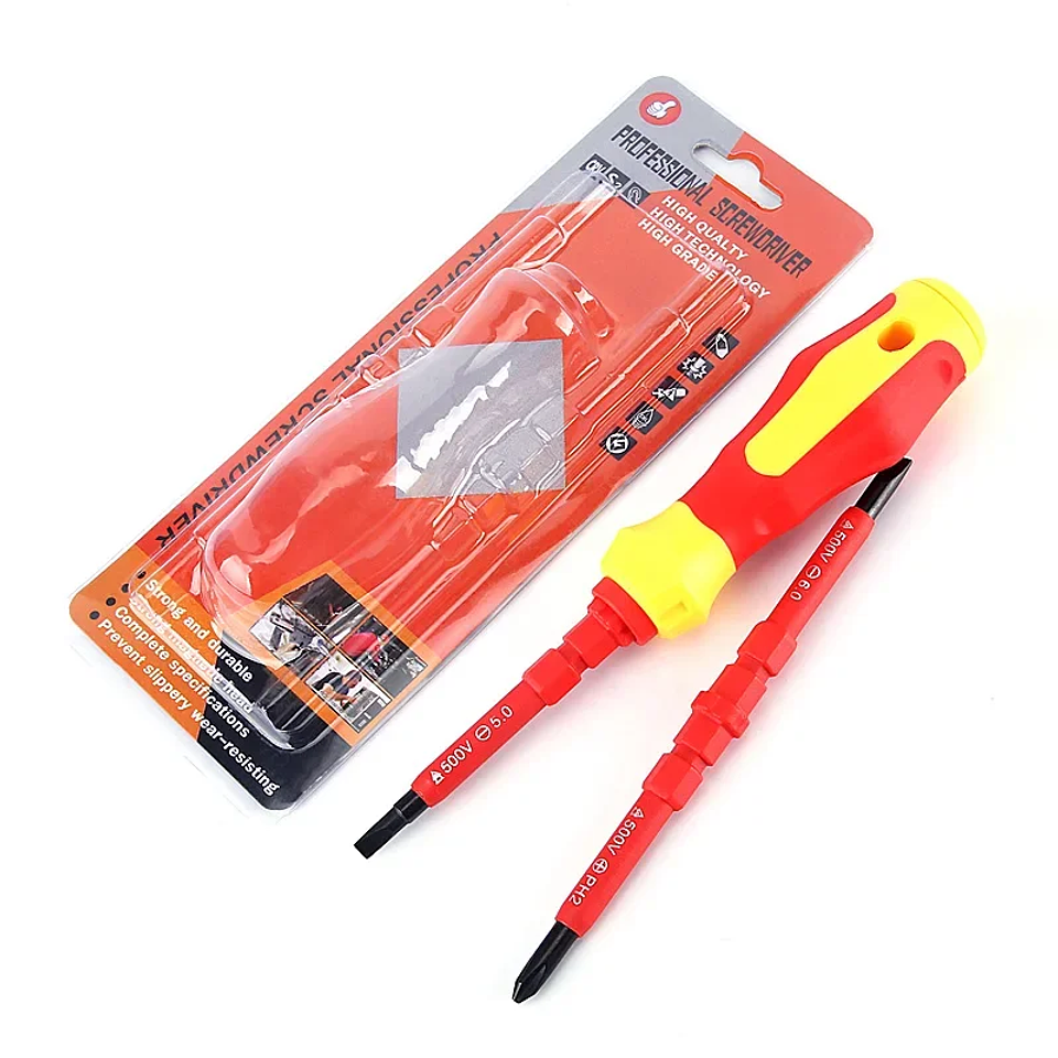 3-In-1 Insulated Screwdriver Set | Magnetic PH1 PH2 & Slotted Electrician Kit 11