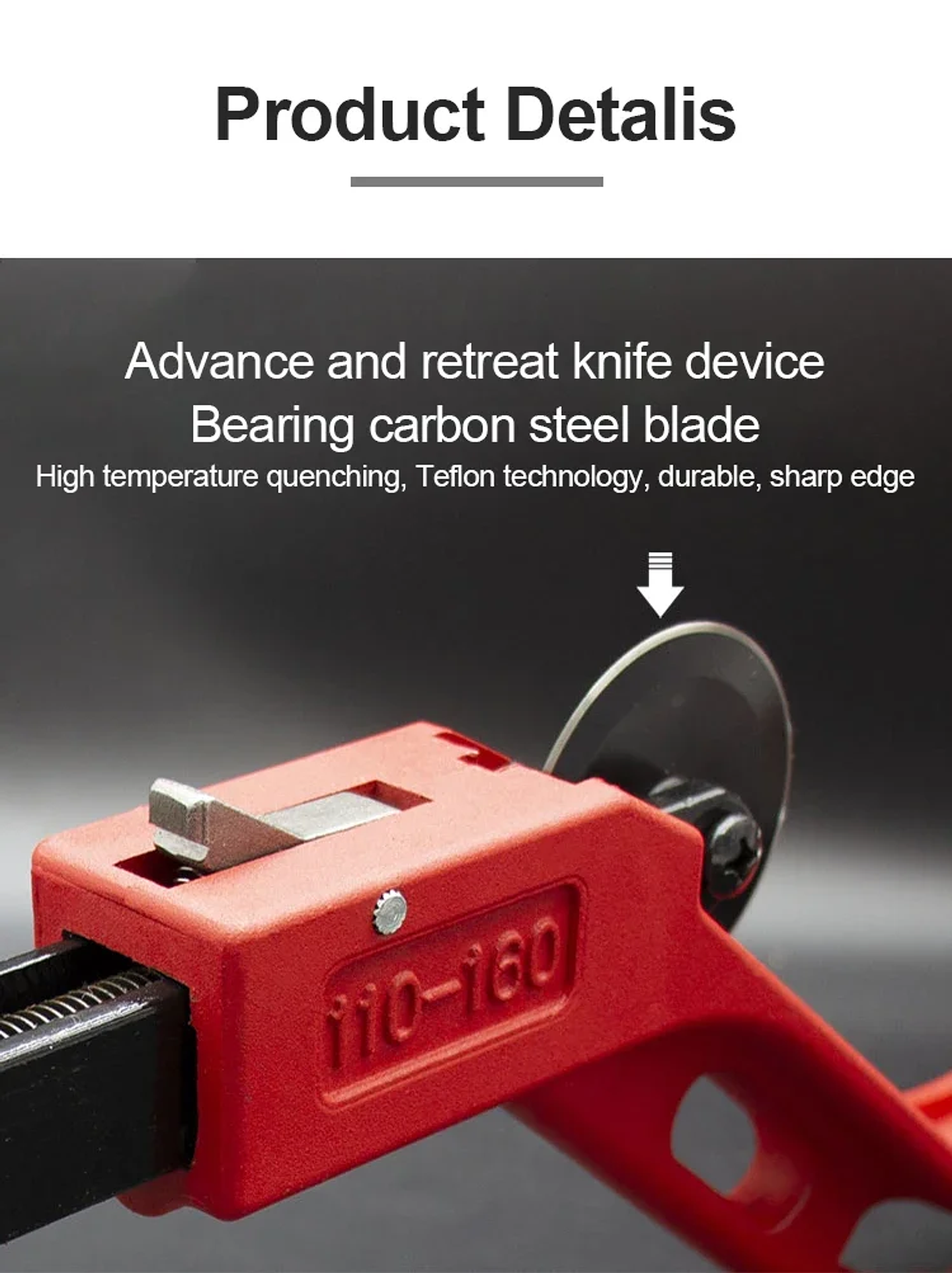 Dual-Purpose Alloy Steel PVC Pipe Cutter for PPR & PE Tubes 17