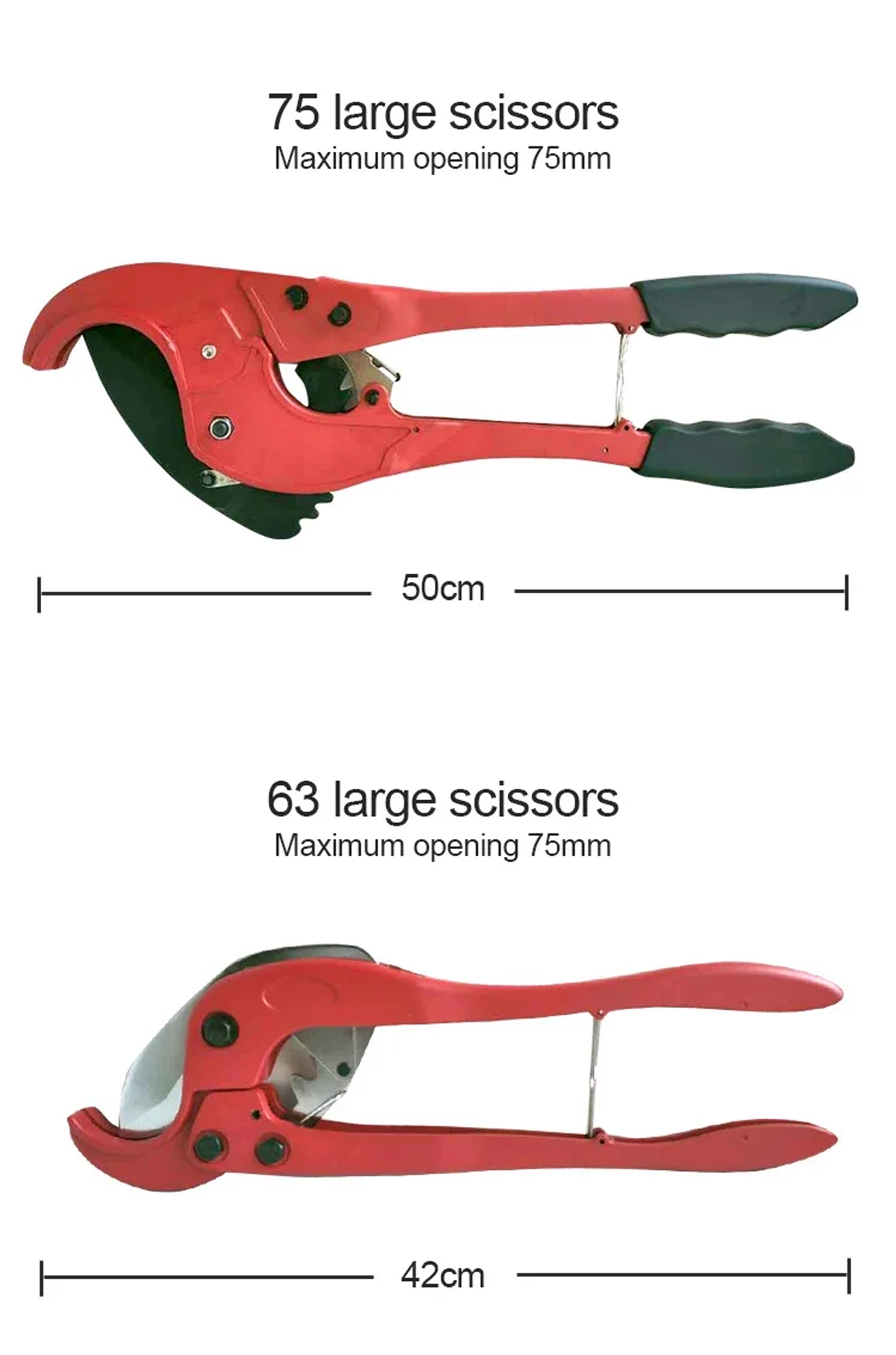 Dual-Purpose Alloy Steel PVC Pipe Cutter for PPR & PE Tubes 19